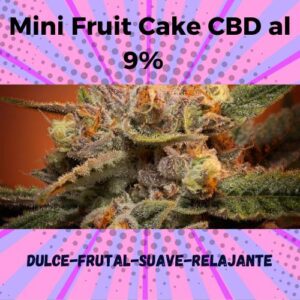 Cogollo de Flor Mini Fruit Cake CBD al 9%